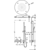 Kép 2/2 - Tres exclusive termosztatikus zuhanyrendszer 3 irányú 20735311