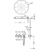 Kép 2/2 - Tres exclusive 3 irányú termosztatikus zuhanyrendszer 20735312