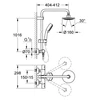 Kép 3/3 - GROHE 27922000 TEMPESTA COSMOPOLITAN termosztátos zuhanyrendszer 27 922 000