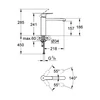 Kép 2/2 - Grohe Eurostyle Cosmopolitan egykaros mosogató csaptelep 1/2" 31124002