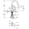 Kép 2/2 - Grohe Concetto Egykaros mosogatócsaptelep 1/2″ 31483002