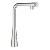 Kép 1/2 - Grohe Zedra SmartControl mosogató csaptelep, supersteel 31593DC2