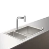 Kép 1/2 - Hansgrohe C71-F655-09 mosogató-csaptelep kombináció 180x450; 43206000