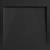 Kép 1/3 - AREZZO design STONE pala hatású öntött márvány zuhanytálca, 90x90 cm-es, fekete AR-DYT099LB