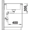 Kép 5/5 - BLANCO ZIA XL 6S Silgranit mosogató szűrőkosárral (kávé, #517577)