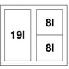 Kép 3/4 - BLANCO FLEXON II 50/3 hulladéktároló 521470