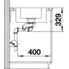 Kép 4/6 - BLANCO LEMIS 6 S-IF rozsdamentes mosogató furattal 523033