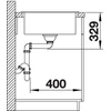 Kép 3/5 - BLANCO LEGRA XL 6 S Gránit mosogató, fehér 523328