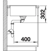 Kép 4/7 - Blanco AXIA III XL 6 S Silgranit mosogató dugókiemelővel tartufo 523517