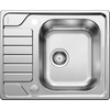Kép 1/5 - BLANCO DINAS 45 S Mini rozsdamentes mosogató két furattal, lefolyó távműködtetővel 523378