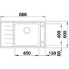 Kép 5/6 - BLANCO ANDANO XL 6 S-IF Compact mosogató jobboldali főmedencével 523001