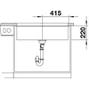 Kép 2/4 - BLANCO SUBLINE 800-U palaszürke mosogató 523142