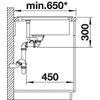 Kép 3/4 - BLANCO DELTA II antracit mosogató 523656