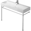 Kép 1/5 - Duravit Vero fémállvány 120-as mosdóhoz 0030741000