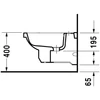 Kép 5/6 - Duravit 1930 fali bidé 0266100000