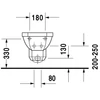 Kép 6/6 - Duravit 1930 fali bidé 0266100000