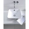 Kép 7/8 - Duravit Bacino 42x42 cm-es ráültethető mosdó 0333420000