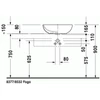 Kép 10/11 - Duravit Bathroom_Foster 49,5x35 cm-es ráültethető mosdó (0335500000)