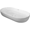 Kép 1/8 - Duravit Luv 80x40 cm ráültethető mosdó, fehér 0379800000