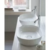 Kép 8/8 - Duravit Luv 80x40 cm ráültethető mosdó, fehér 0379800000