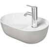 Kép 1/4 - Duravit Luv 42x27 cm ráültethető mosdó, szatén homok 0381422100