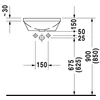 Kép 3/4 - Duravit Architec Ø 40 cm-es alulról beépíthető mosdó 0462400000