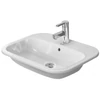 Kép 1/3 - Duravit Happy D.2 60x46 cm beépíthető mosdó 0483600000