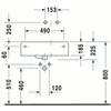 Kép 3/5 - Duravit Scola univerzális 61,5x46 cm mosdó jobbos medence 0685600000