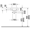 Kép 3/3 - Duravit Architec 36x38 cm kézmosó csaplyuk jobbra 0766350008