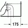 Kép 9/11 - Duravit Durastyle monoblokkos wc csésze WonderGliss felülettel 21560900001