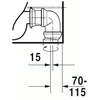 Kép 5/11 - Duravit ME by Starck monoblokkos wc alsó rész 2170090000