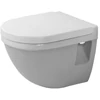 Kép 1/3 - Duravit Starck 3 Compact fali wc WonderGliss felülettel 22020900001