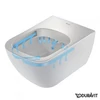 Kép 9/9 - Duravit Happy D.2 öblítőperem nélküli Rimless fali wc HygieneGlaze felület 2222092000