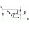 Kép 3/4 - Duravit D-Code fali bidé 225715 (22571500002)