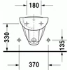 Kép 4/4 - Duravit D-Code fali bidé 225715 (22571500002)