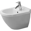 Kép 1/2 - Duravit Starck 3 Compact fali bidé WonderGliss felülettel 22811500001