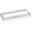 Kép 1/4 - Duravit Happy D.2 100x50,5 cm bútorral aláépíthető mosdó csaplyuk nélkül 2318100060