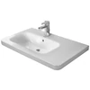 Kép 1/3 - Duravit Durastyle 80x48 cm-es bútorral aláépíthető aszimmetrikus mosdó 232580 00 00