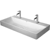 Kép 1/7 - Duravit DuraSquare 100x47 cm mosdó két csaplyukkal 2353100043