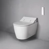 Kép 4/6 - DURAVIT ME by Starck fali wc SENSOWASH-hoz 4,5L WonderGliss felülettel 25295900001