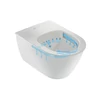 Kép 5/5 - Duravit ME by Starck Compact Rimless (öblítőperem nélküli) fali wc HygieneGlaze felület 2530092000