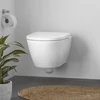 Kép 3/8 - Duravit D-Neo öblítőperem nélküli Duravit Rimless fali wc 2577090000