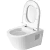 Kép 2/8 - Duravit D-Neo Rimless fali WC csésze szett, fehér 45780900A1