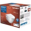 Kép 5/8 - Duravit D-Neo Rimless fali WC csésze szett, fehér 45780900A1