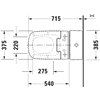Kép 5/8 - Duravit SensoWash Slim Ülőke zuhanyfunkciós WC-hez 611200002304300