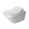 Kép 1/6 - Duravit SensoWash Slim (öblítőperem nélküli) Rimless fali wc 631001002004300