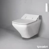 Kép 2/6 - Duravit SensoWash Slim (öblítőperem nélküli) Rimless fali wc 631001002004300