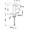 Kép 2/3 - Duravit C.1 egykaros mosdócsaptelep S C11010002010