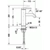 Kép 2/3 - Duravit C.1 egykaros mosdócsaptelep M C11020002010