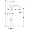 Kép 2/4 - Duravit C.1 egykaros kádcsaptelep padlónálló C15250000010